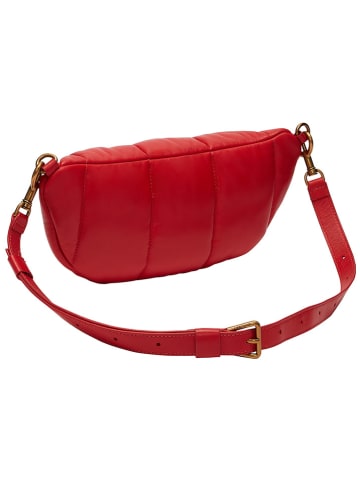 LIEBESKIND BERLIN Leren borstbuidel "Tavia" rood - (B)32 x (H)14 x (T)9 cm