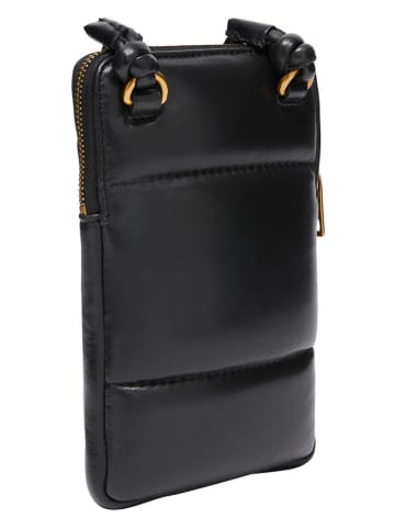 LIEBESKIND BERLIN Leder-Handytasche in Schwarz - (B)11 x (H)18 x (T)1,5 cm