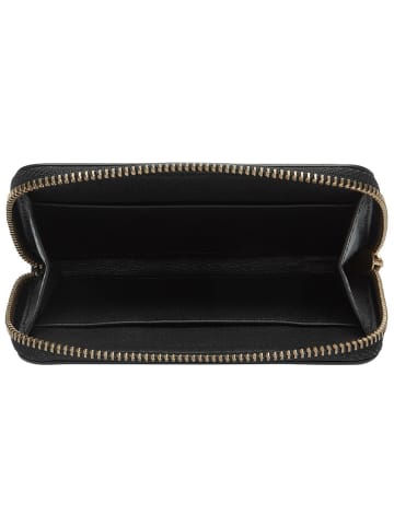 LIEBESKIND BERLIN Leder-Geldbörse "Jo" in Schwarz - (B)11,5 x (H)8 x (T)2 cm