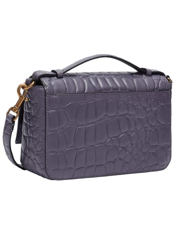LIEBESKIND BERLIN Leren schoudertas paars - (B)22 x (H)14 x (D)7,4 cm