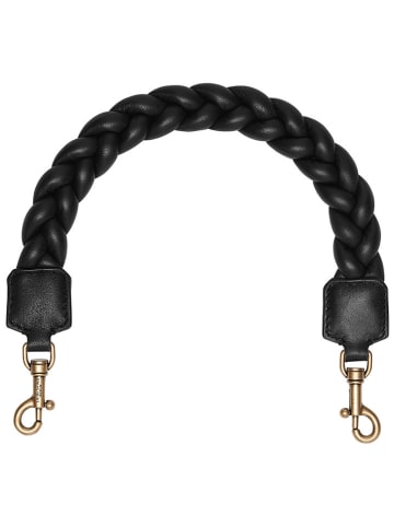 LIEBESKIND BERLIN Leder-Tragehenkel in Schwarz - (L)38 cm