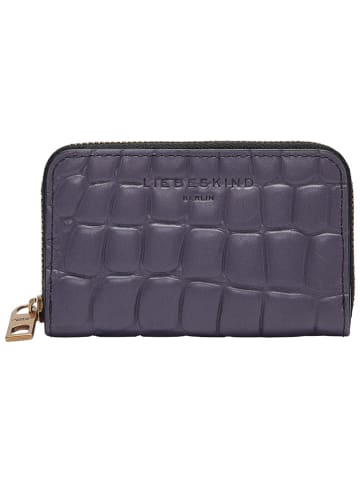 LIEBESKIND BERLIN Leder-Geldbörse "Jo" in Lila - (B)11,5 x (H)8 x (T)2 cm
