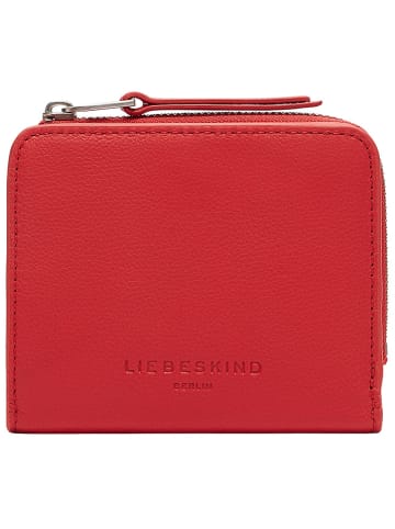 LIEBESKIND BERLIN Leren portemonnee "Toni" rood - (B)11 x (H)9,5 x (D)2 cm