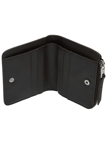 LIEBESKIND BERLIN Leder-Geldbörse "Toni" in Dunkelbraun - (B)11 x (H)9,5 x (T)2 cm