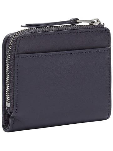 LIEBESKIND BERLIN Leder-Geldbörse "Toni" in Dunkelblau - (B)11 x (H)9,5 x (T)2 cm