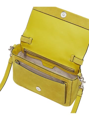 LIEBESKIND BERLIN Leren schoudertas geel - (B)22 x (H)14 x (D)7,5 cm
