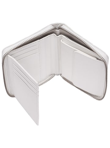 LIEBESKIND BERLIN Leren portemonnee "Conny" wit - (B)12,5 x (H)10 x (D)2 cm