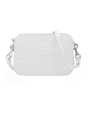 LIEBESKIND BERLIN Leren schoudertas "Luka" wit - (B)20,5 x (H)14,5 x (D)7 cm