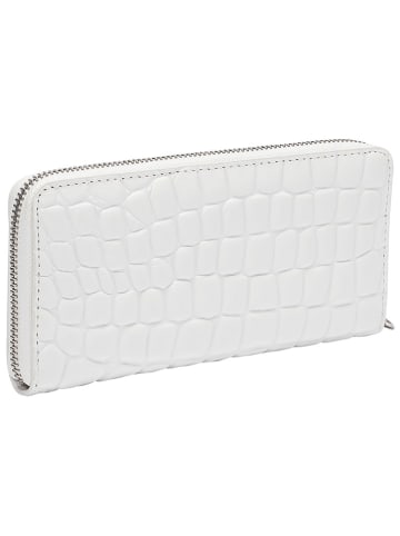 LIEBESKIND BERLIN Leren portemonnee "Gigi" wit - (B)19 x (H)9,5 x (D)2 cm