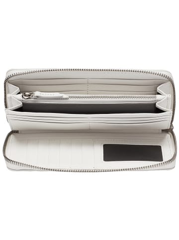 LIEBESKIND BERLIN Leren portemonnee "Gigi" wit - (B)19 x (H)9,5 x (D)2 cm