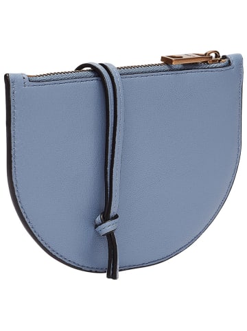 LIEBESKIND BERLIN Leder-Umhängetasche in Lila - (B)14 x (H)10 x (T)1 cm