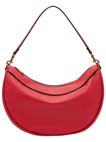 LIEBESKIND BERLIN Leder-Schultertasche in Rot - (B)37,5 x (H)24,5 x (T)13 cm