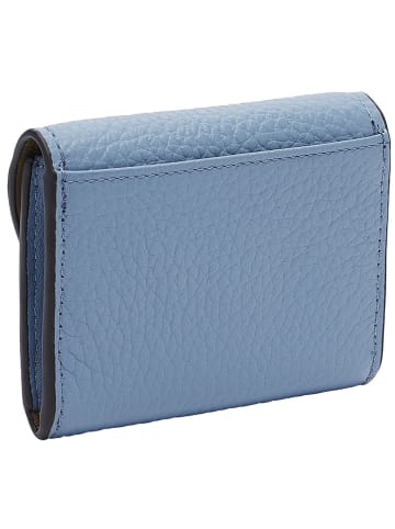 LIEBESKIND BERLIN Leder-Geldbörse "Louisa" in Hellblau - (B)11 x (H)8 x (T)2,5 cm