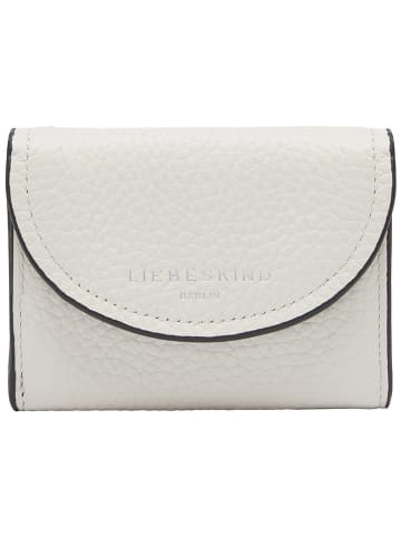 LIEBESKIND BERLIN Leder-Geldbörse "Louisa" in Weiß - (B)11 x (H)8 x (T)2,5 cm