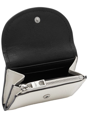 LIEBESKIND BERLIN Leren portemonnee "Louisa" wit - (B)11 x (H)8 x (D)2,5 cm