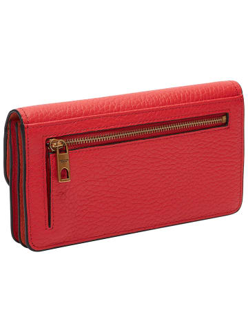 LIEBESKIND BERLIN Leder-Geldbörse "Slam" in Rot - (B)18,5 x (H)9,5 x (T)2,5 cm