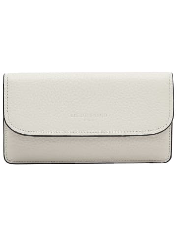 LIEBESKIND BERLIN Leder-Geldbörse "Slam" in Weiß - (B)18,5 x (H)9,5 x (T)2,5 cm