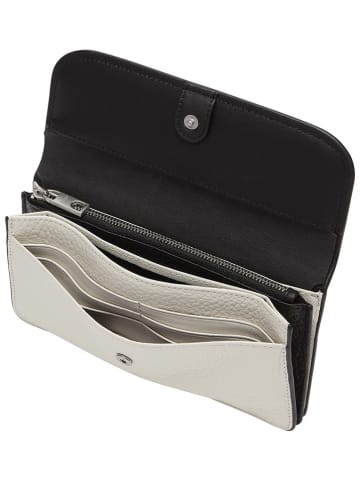 LIEBESKIND BERLIN Leren portemonnee "Slam" wit - (B)18,5 x (H)9,5 x (D)2,5 cm