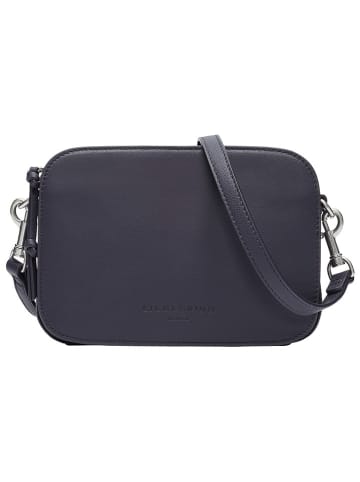 LIEBESKIND BERLIN Leren schoudertas "Luka" donkerblauw - (B)20,5 x (H)14,5 x (D)7 cm