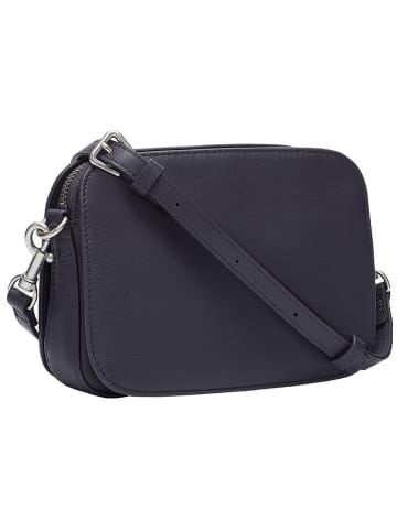 LIEBESKIND BERLIN Leder-Umhängetasche "Luka" in Dunkelblau - (B)20,5 x (H)14,5 x (T)7 cm