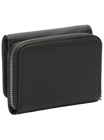 LIEBESKIND BERLIN Leren portemonnee "Pablita" donkerbruin - (B)11 x (H)8,5 x (D)2,5 cm