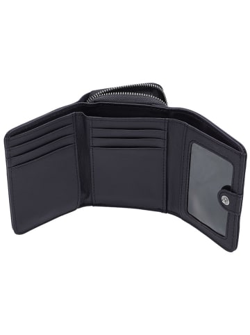 LIEBESKIND BERLIN Leder-Geldbörse "Pablita" in Dunkelblau - (B)11 x (H)8,5 x (T)2,5 cm