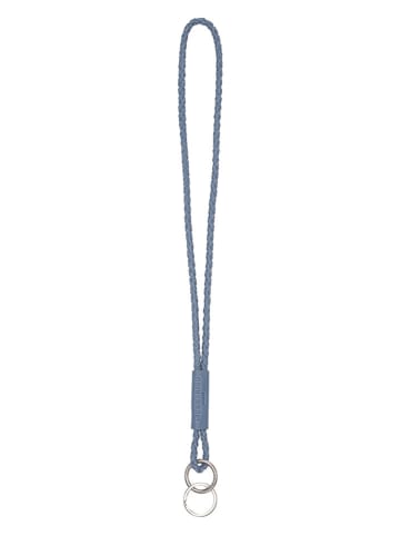 LIEBESKIND BERLIN Leder-Schlüsselanhänger "Lola" in Hellblau - (L)7 cm
