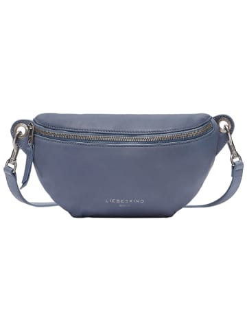 LIEBESKIND BERLIN Leder-Umhängetasche "Tavia" in Lila - (B)32 x (H)14 x (T)3 cm