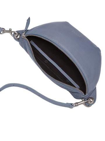 LIEBESKIND BERLIN Leder-Umhängetasche "Tavia" in Lila - (B)32 x (H)14 x (T)3 cm