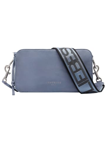 LIEBESKIND BERLIN Leren schoudertas "Clarice" paars - (B)27 x (H)15 x (D)8 cm
