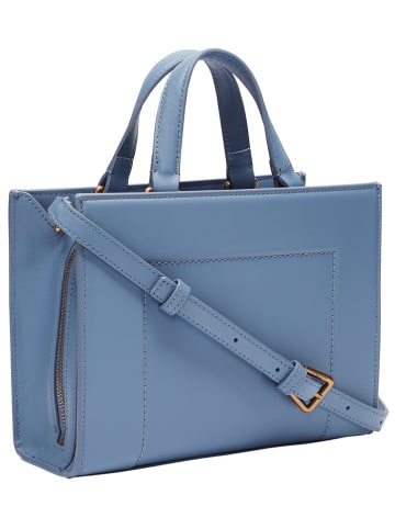 LIEBESKIND BERLIN Leder-Henkeltasche in Hellblau - (B)24 x (H)17,5 x (T)9,5 cm