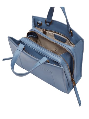 LIEBESKIND BERLIN Leren handtas lichtblauw - (B)24 x (H)17,5 x (D)9,5 cm