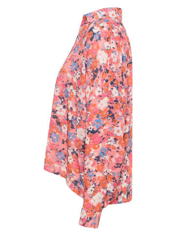 Mustang Bluse in Rosa/ Hellblau