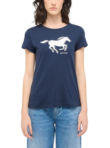 Mustang Shirt in Dunkelblau
