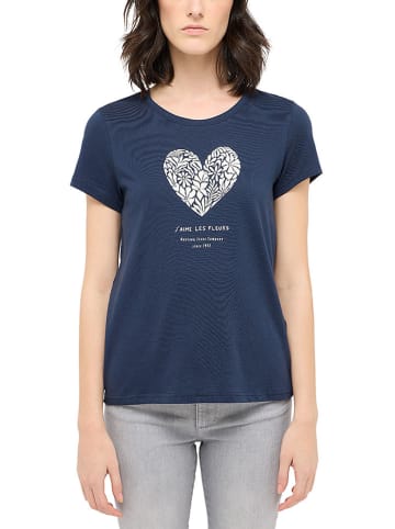 Mustang Shirt donkerblauw