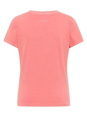 Mustang Shirt koraalrood
