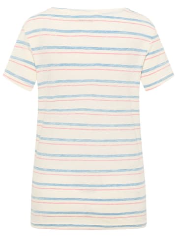 Mustang Shirt in Hellblau/ Rosa
