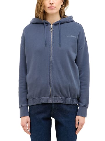 Mustang Sweatjacke in Dunkelblau
