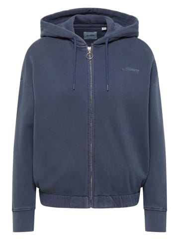 Mustang Sweatjacke in Dunkelblau