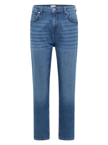 Mustang Spijkerbroek "Charlotte" - tapered fit - blauw