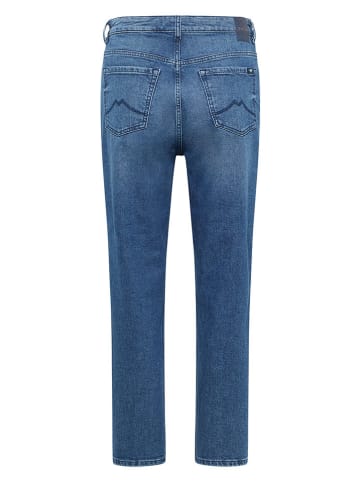 Mustang Spijkerbroek "Charlotte" - tapered fit - blauw