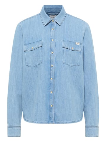 Mustang Jeanshemd in Hellblau