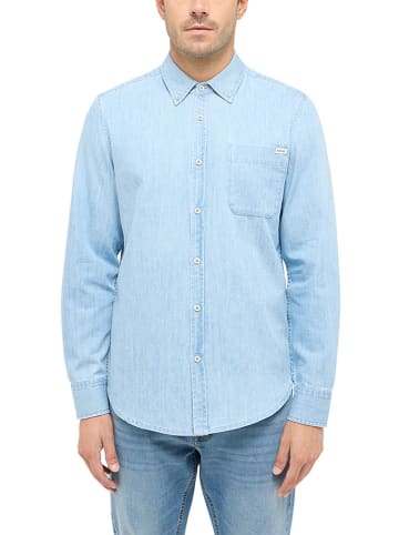 Mustang Jeanshemd in Hellblau