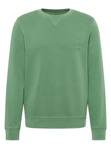 Mustang Sweatshirt in Grün
