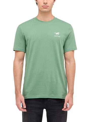 Mustang Shirt in Grün