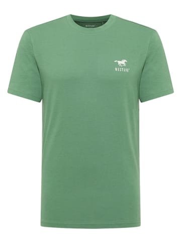 Mustang Shirt in Grün