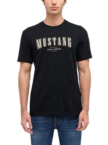 Mustang Koszulka w kolorze czarnym