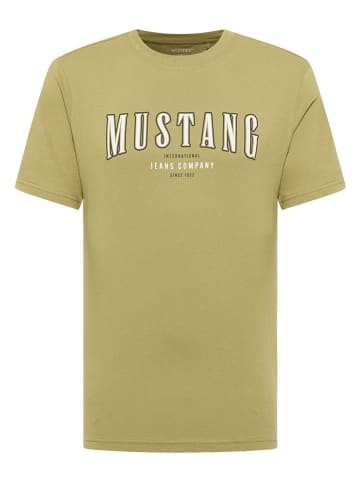 Mustang Koszulka w kolorze khaki