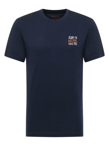 Mustang Shirt in Dunkelblau