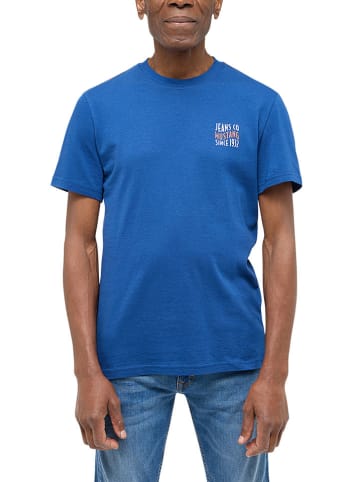 Mustang Shirt in Blau